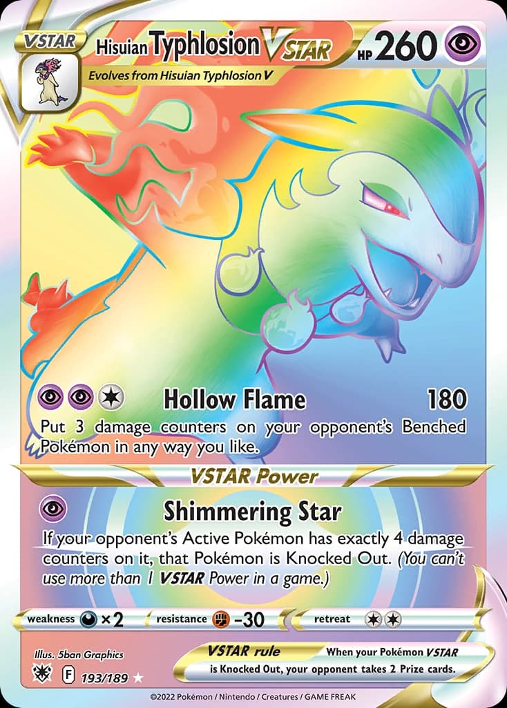 Hisuian Typhlosion VSTAR (193)