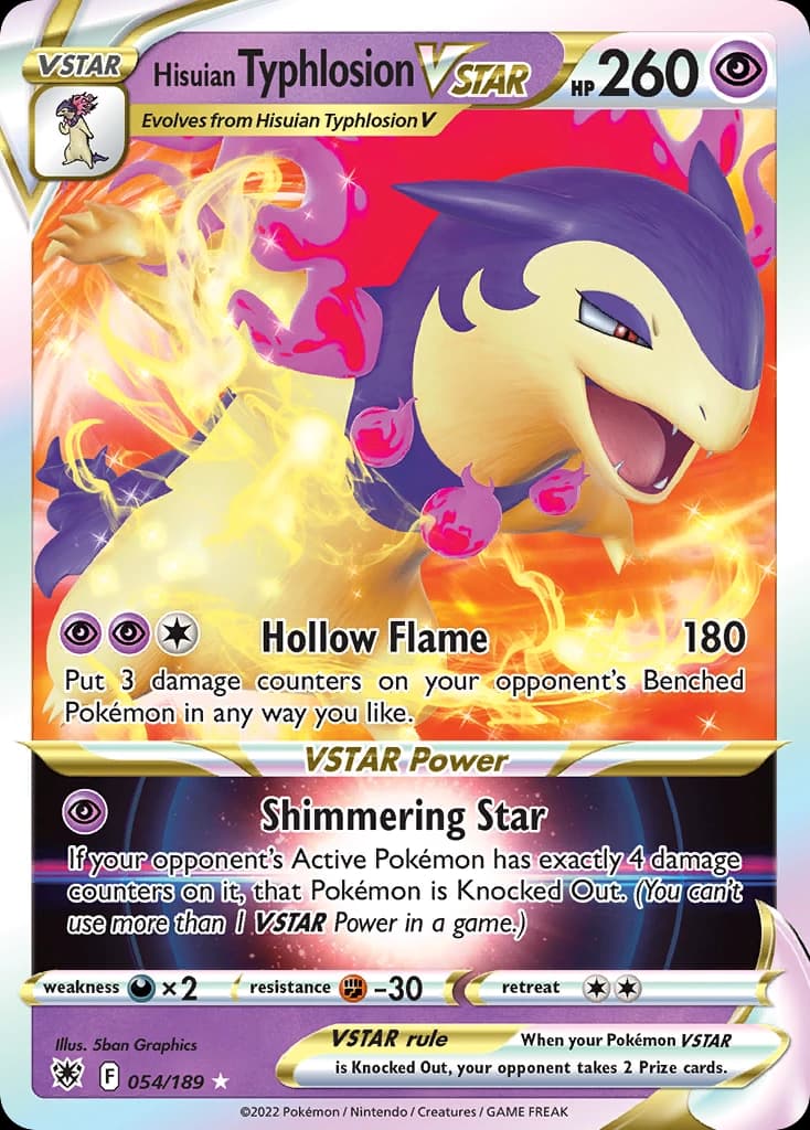Hisuian Typhlosion VSTAR (54)