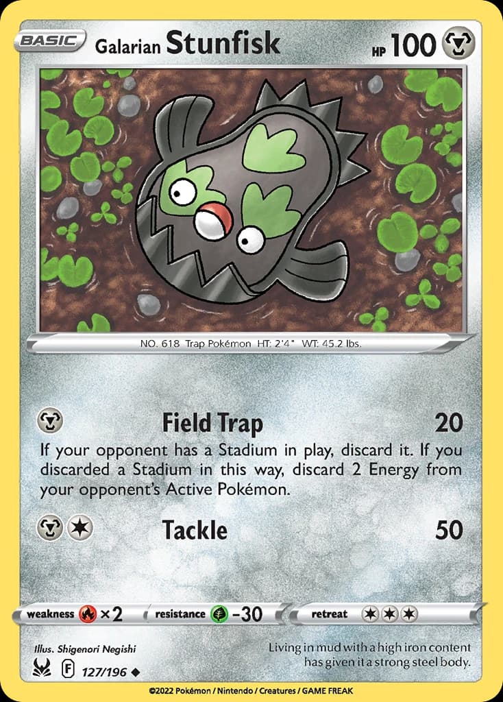 Galarian Stunfisk (127)