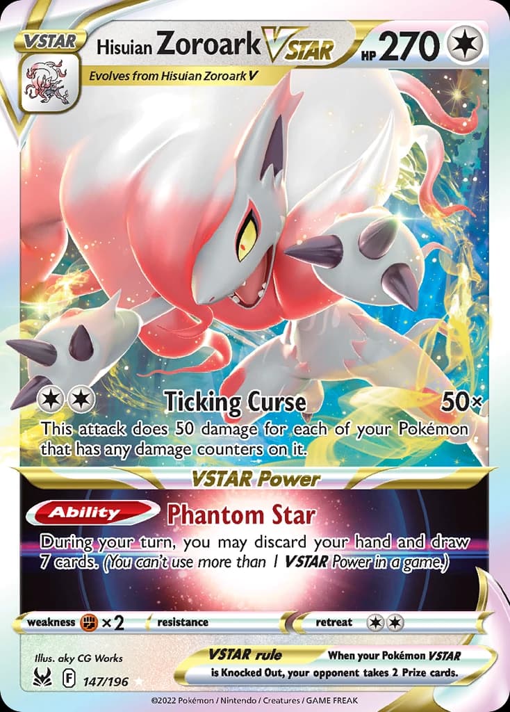Hisuian Zoroark VSTAR (147)