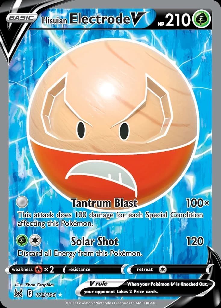 Hisuian Electrode V (172)