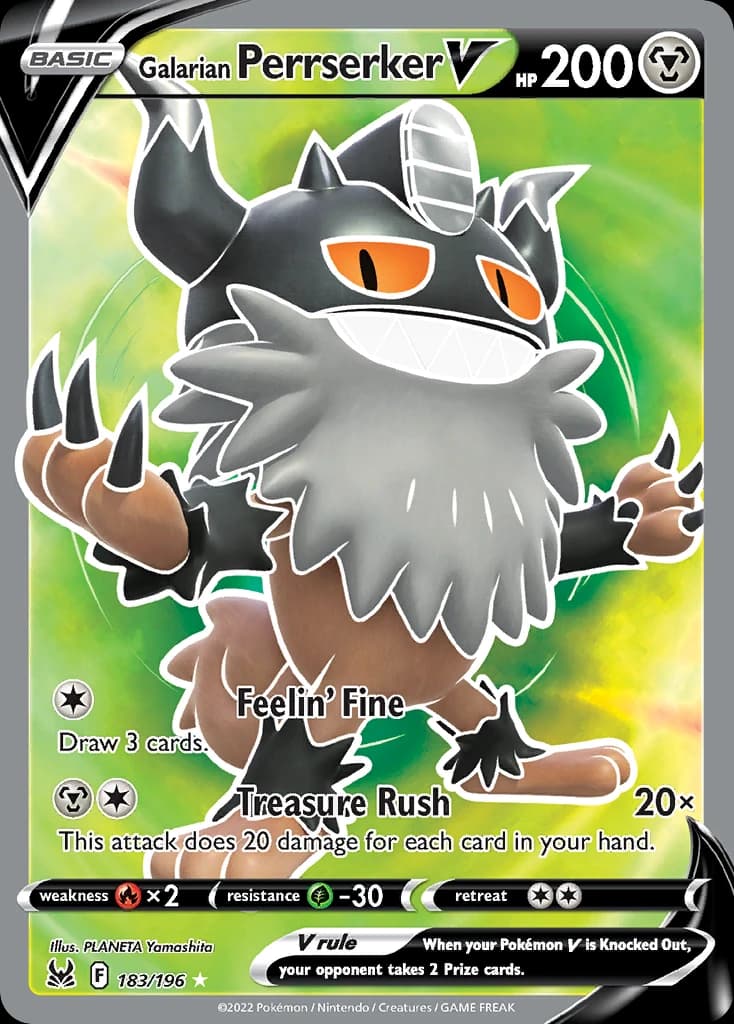 Galarian Perrserker V (183)
