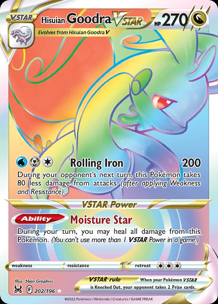 Hisuian Goodra VSTAR (202)