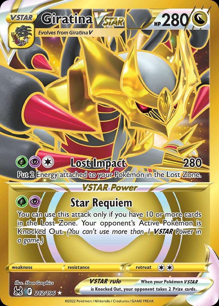 Giratina VSTAR (212)