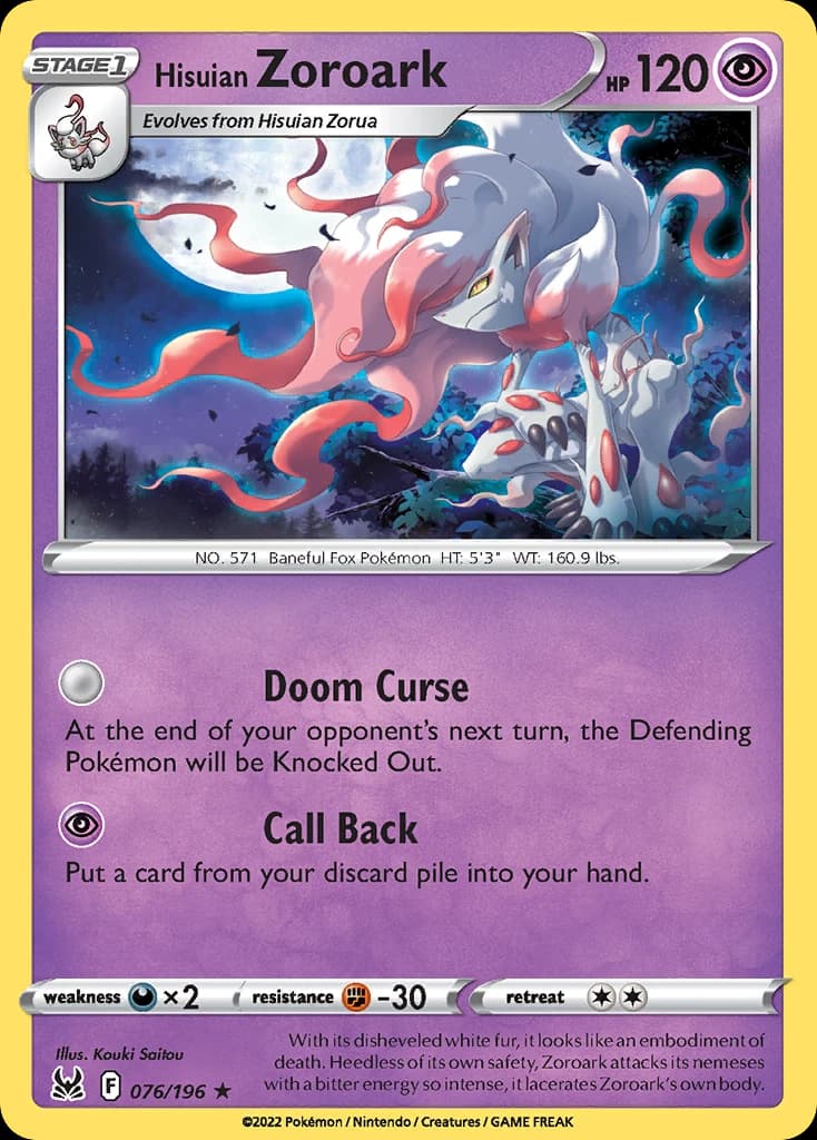 Hisuian Zoroark (76)