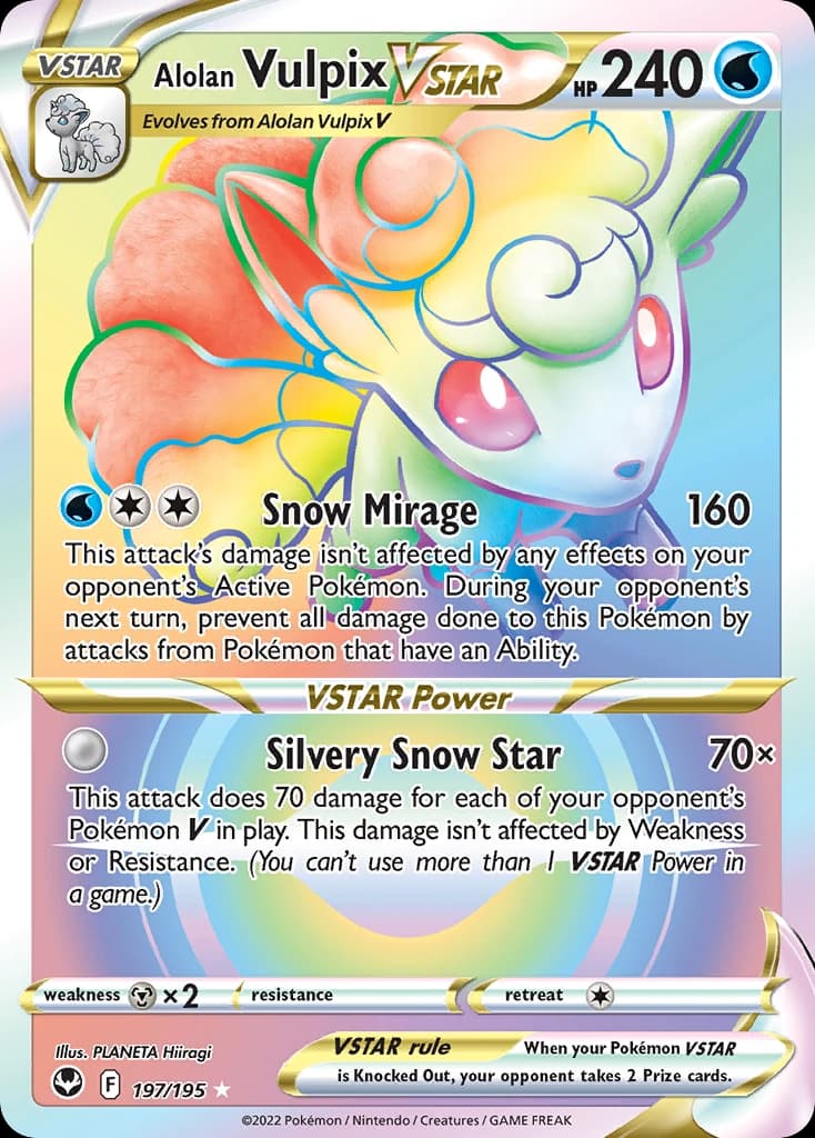 Alolan Vulpix VSTAR (197)