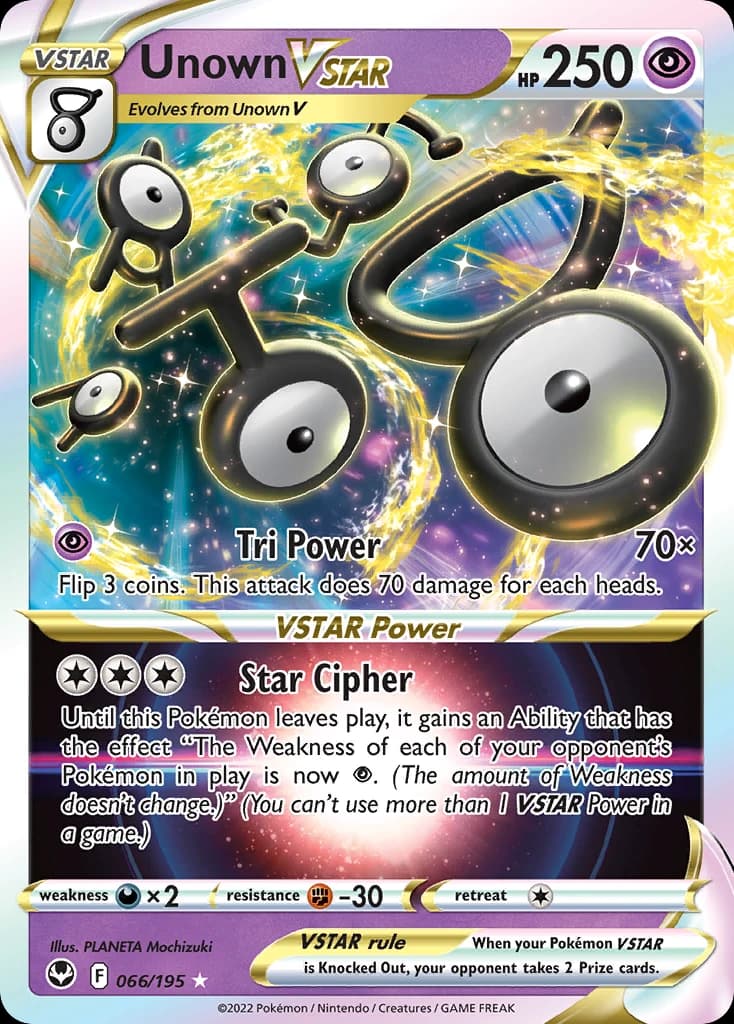 Unown VSTAR (66)