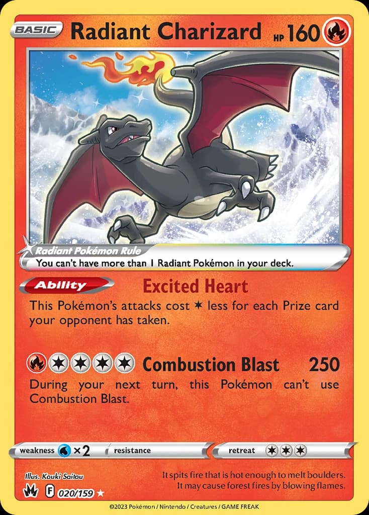 Radiant Charizard (20)
