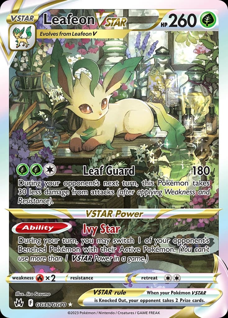 Leafeon VSTAR (GG35)