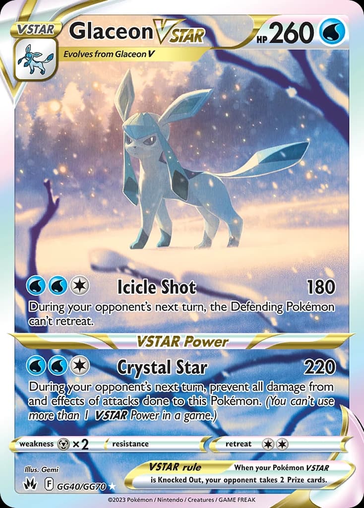 Glaceon VSTAR (GG40)