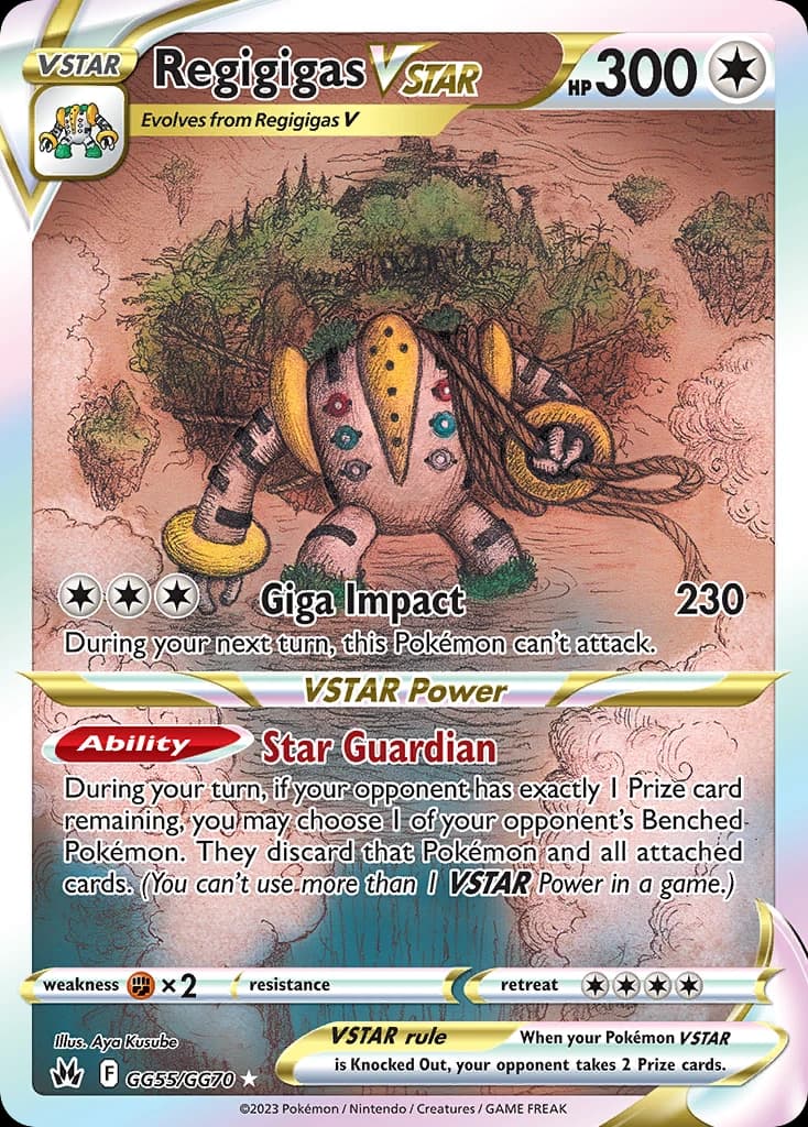 Regigigas VSTAR (GG55)