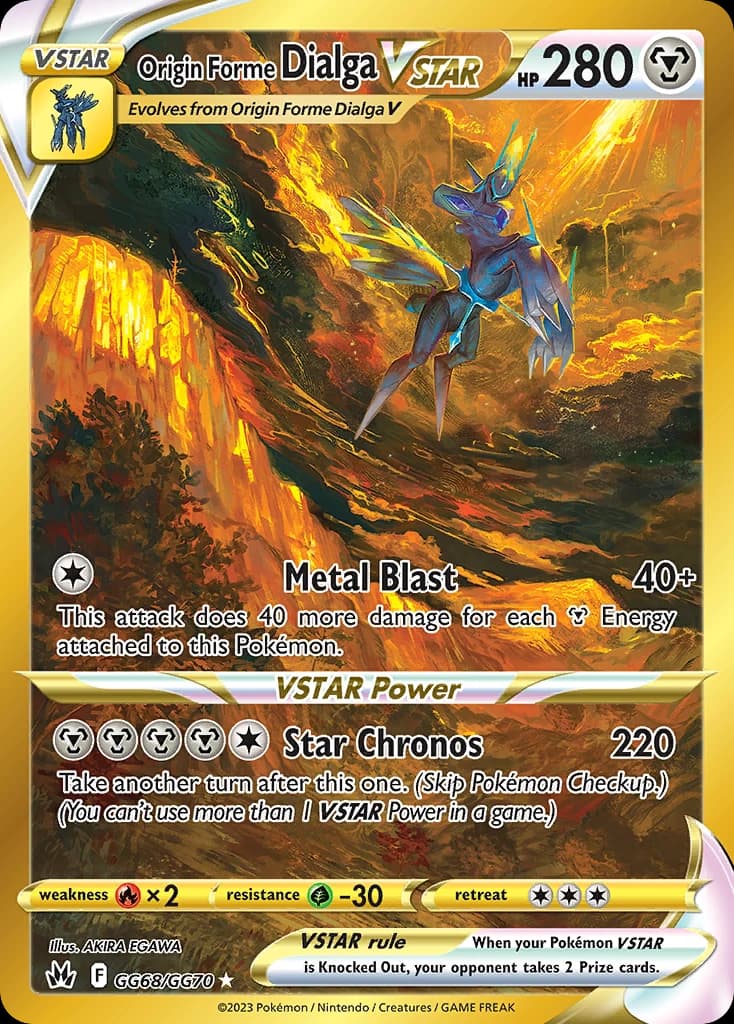 Origin Forme Dialga VSTAR (GG68)