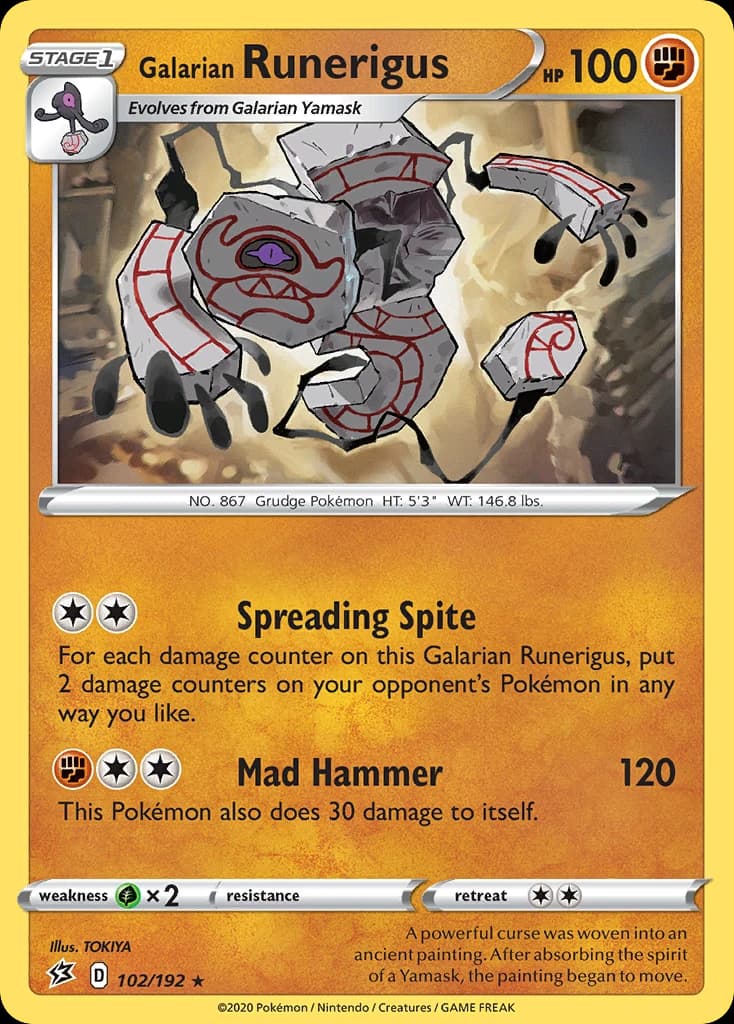Galarian Runerigus (102)
