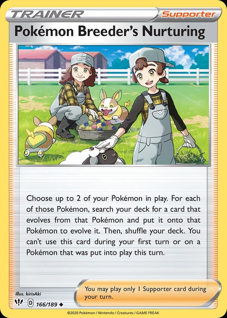 Pokémon Breeder's Nurturing (166)