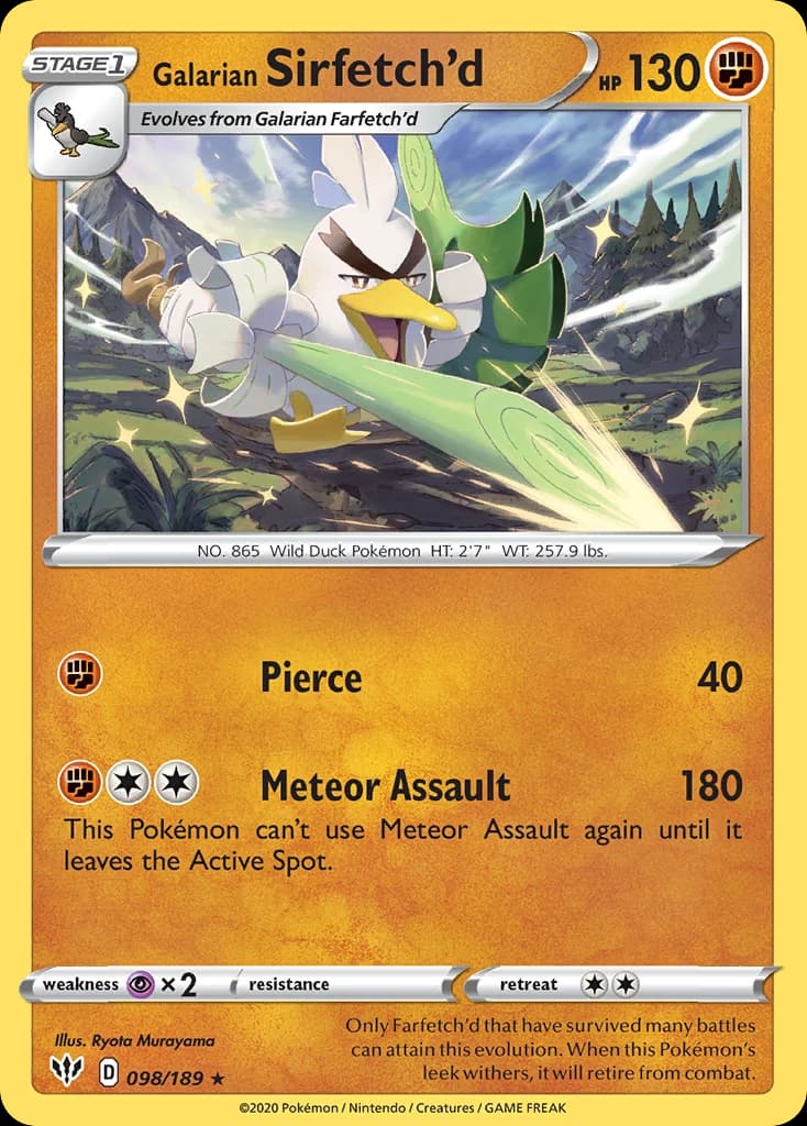 Galarian Sirfetch'd (98)