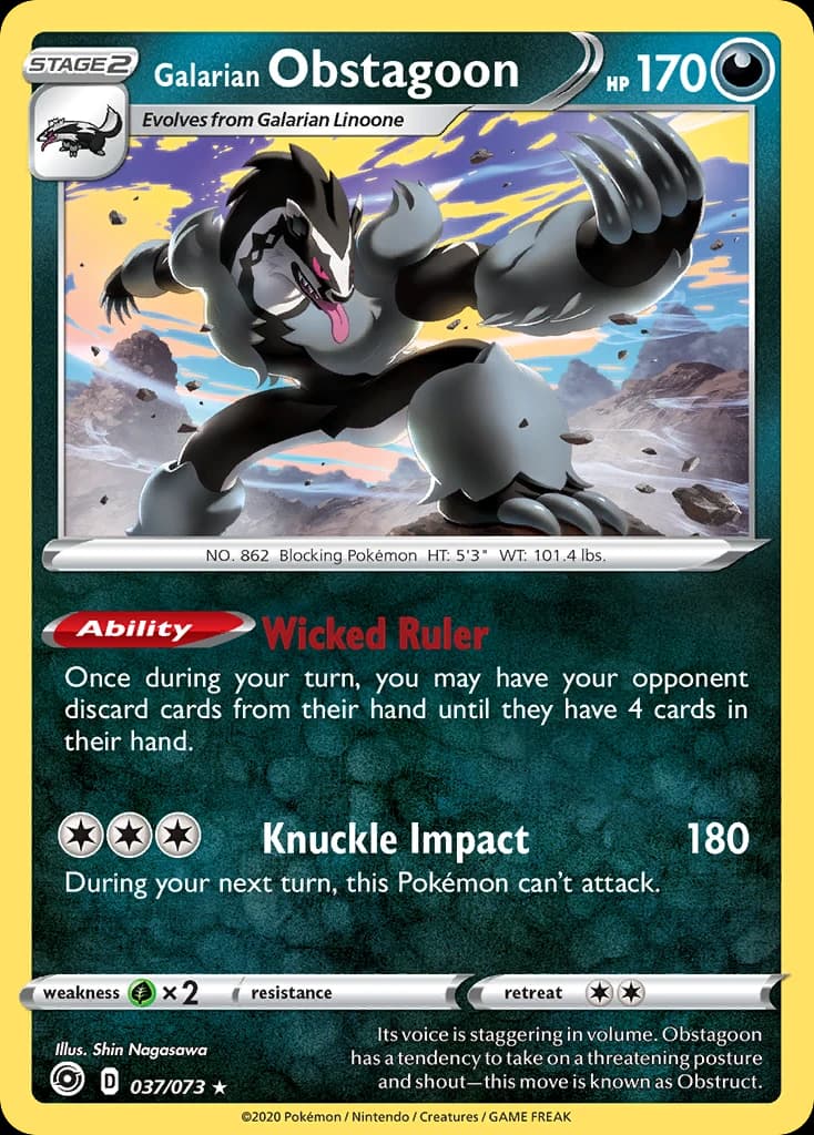 Galarian Obstagoon (37)