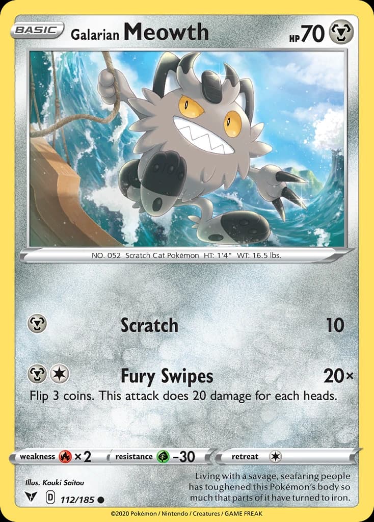 Galarian Meowth (112)