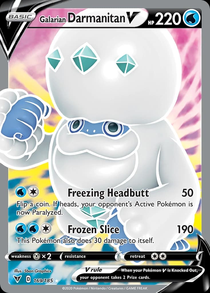 Galarian Darmanitan V (169)