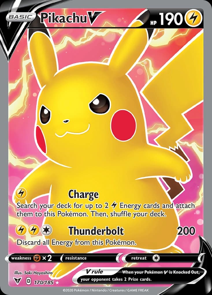 Pikachu V (170)