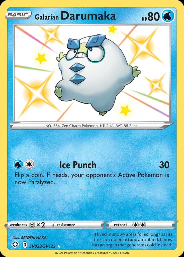 Galarian Darumaka (SV023)