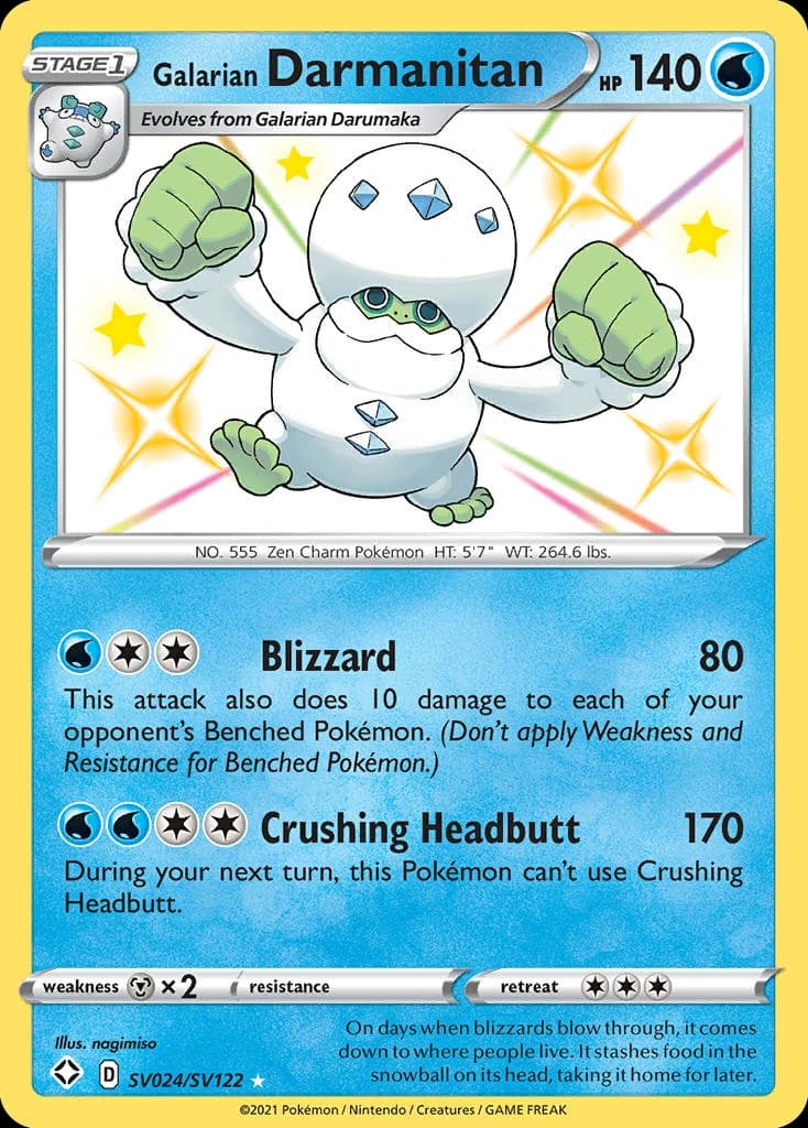 Galarian Darmanitan (SV024)