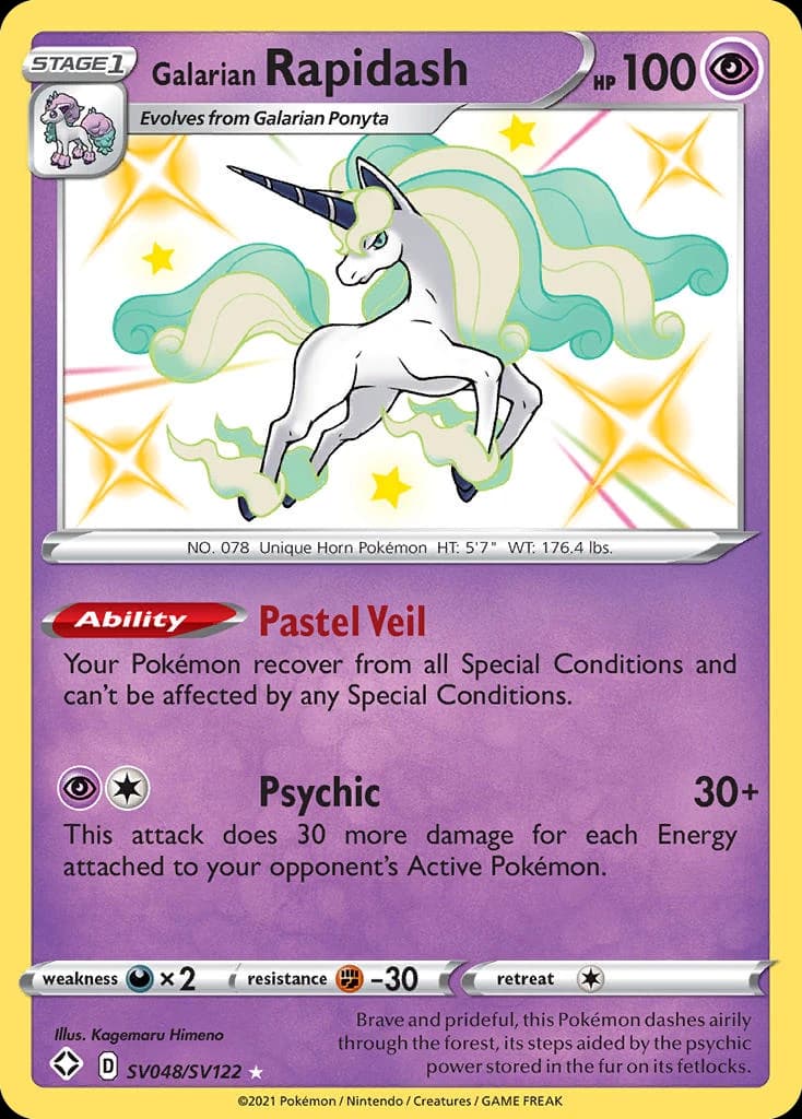 Galarian Rapidash (SV048)