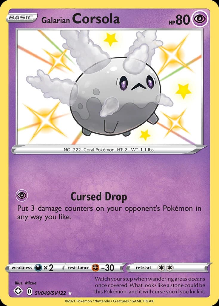 Galarian Corsola (SV049)