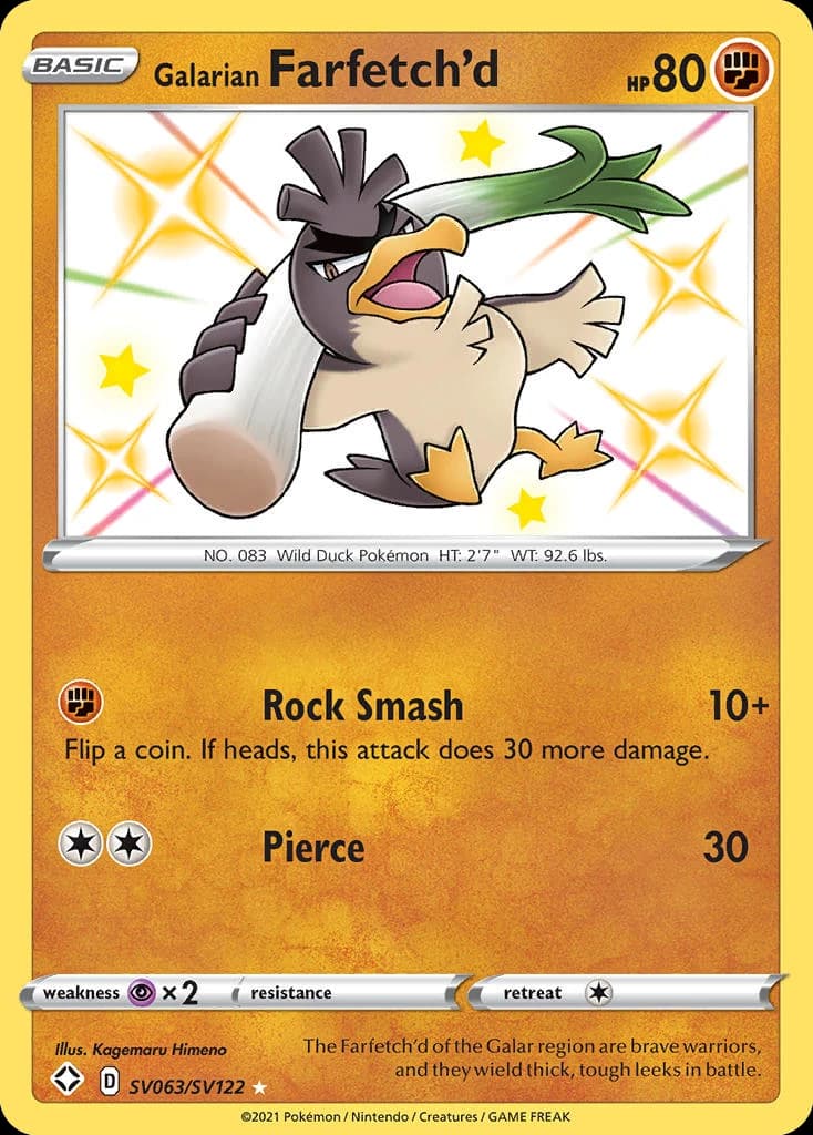 Galarian Farfetch'd (SV063)