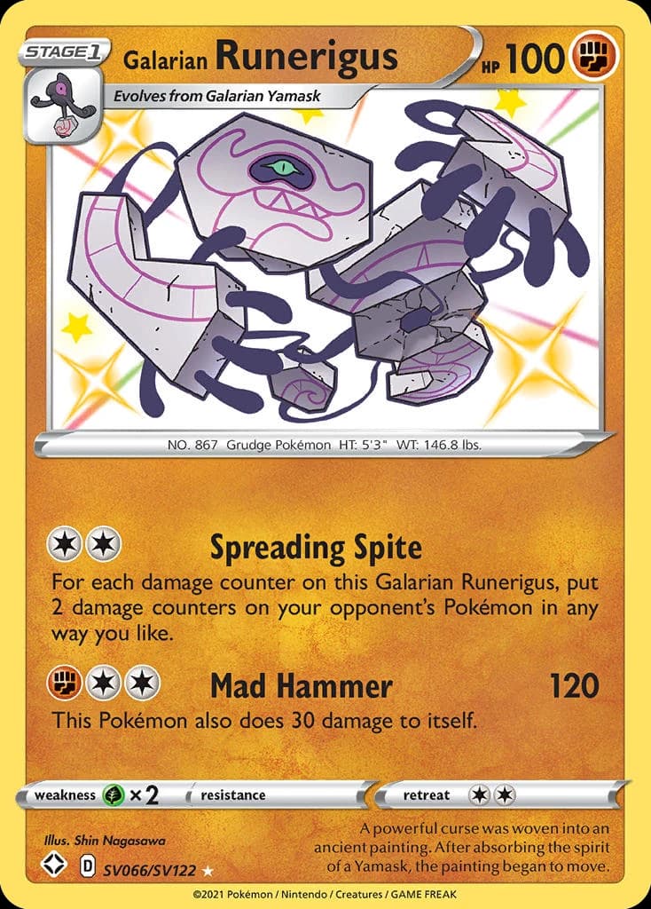 Galarian Runerigus (SV066)