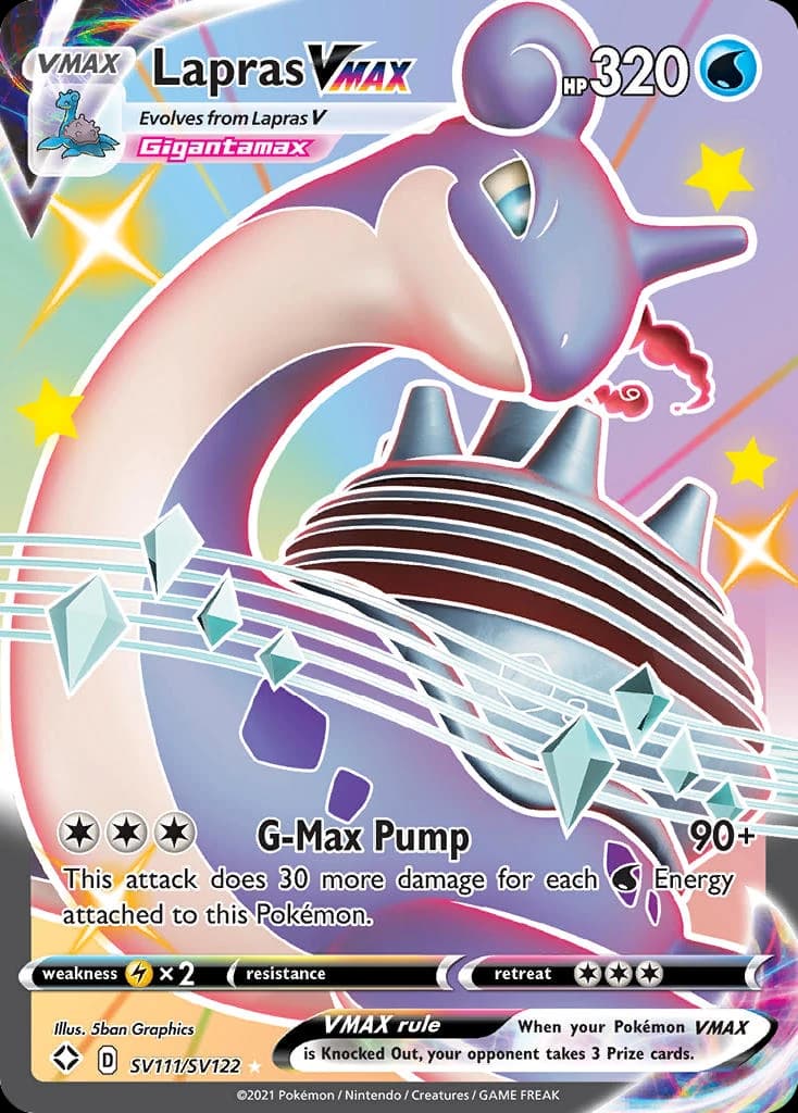 Lapras VMAX (SV111)