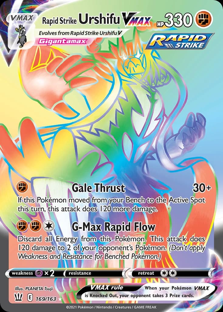 Rapid Strike Urshifu VMAX (169)