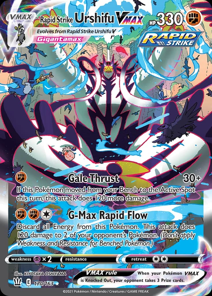Rapid Strike Urshifu VMAX (170)