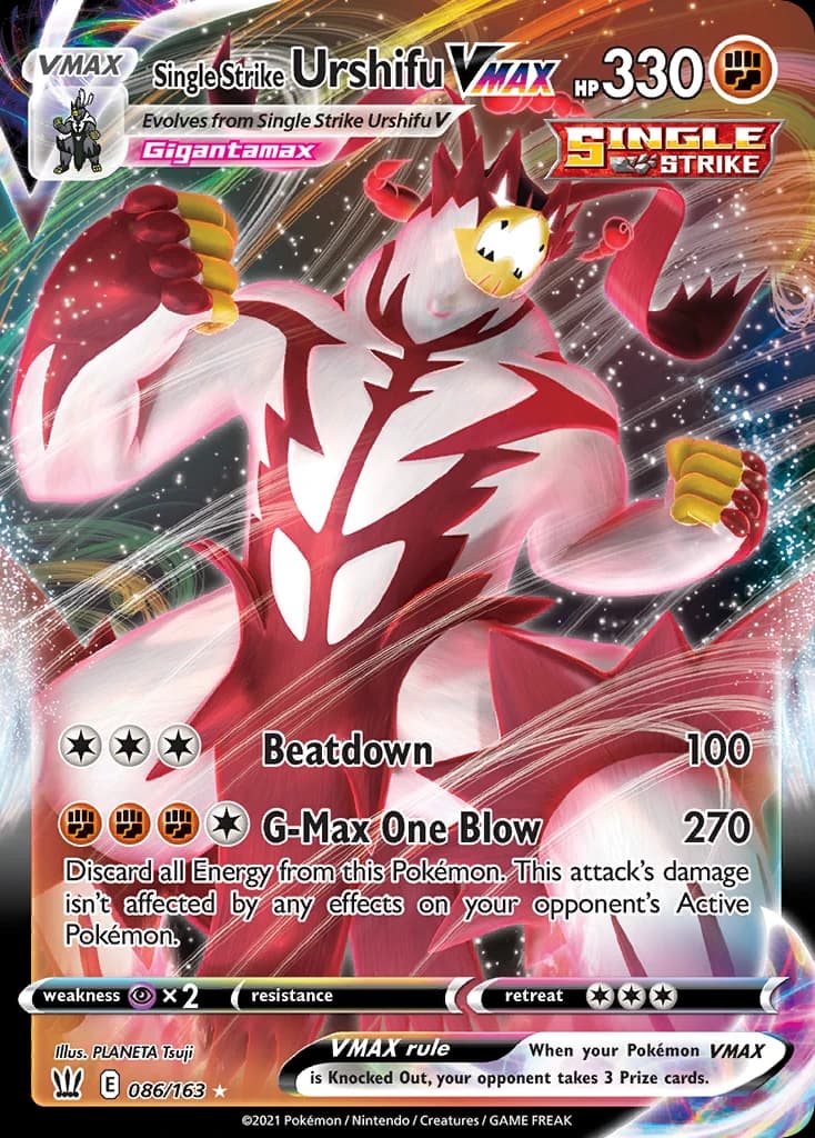 Single Strike Urshifu VMAX (86)