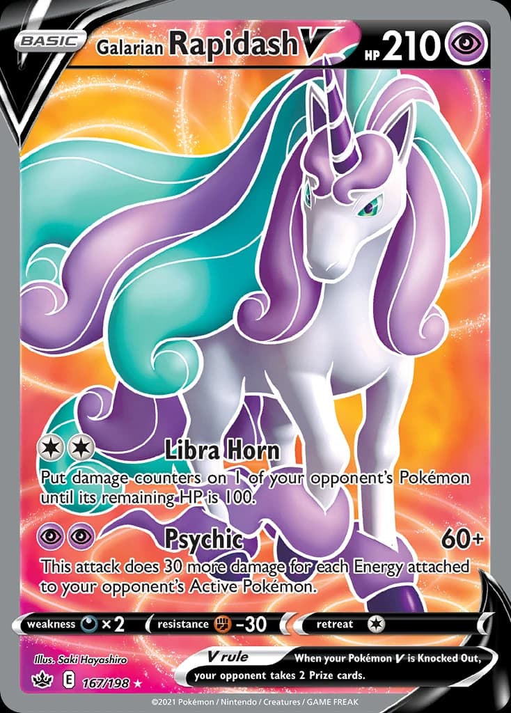 Galarian Rapidash V (167)