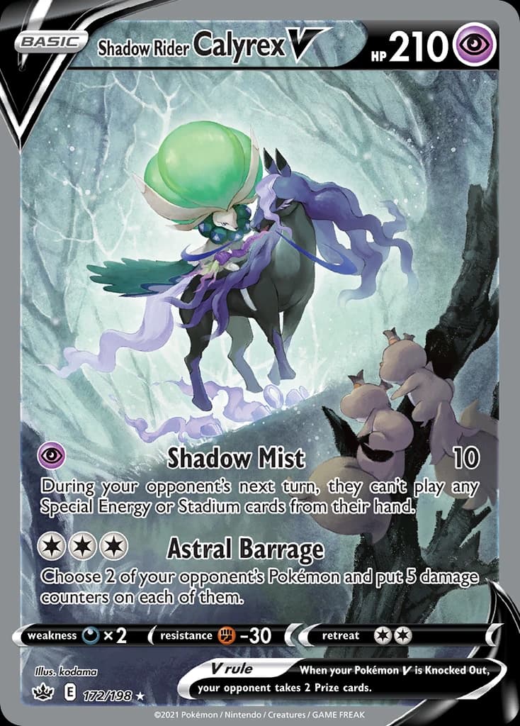 Shadow Rider Calyrex V (172)