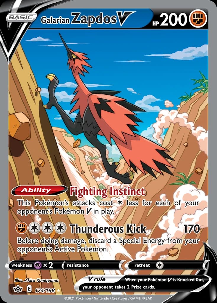 Galarian Zapdos V (174)