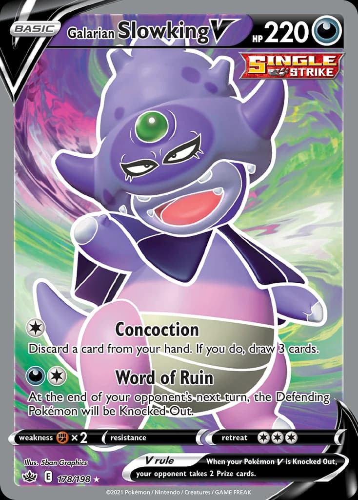 Galarian Slowking V (178)