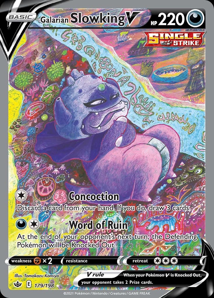 Galarian Slowking V (179)