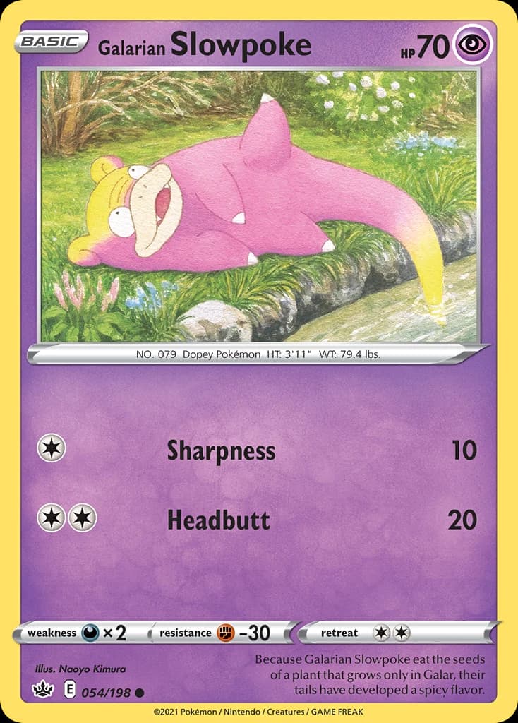 Galarian Slowpoke (54)
