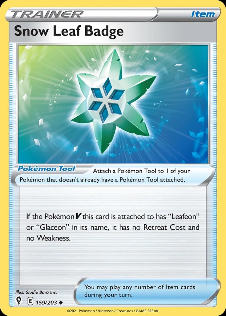 Snow Leaf Badge (159)
