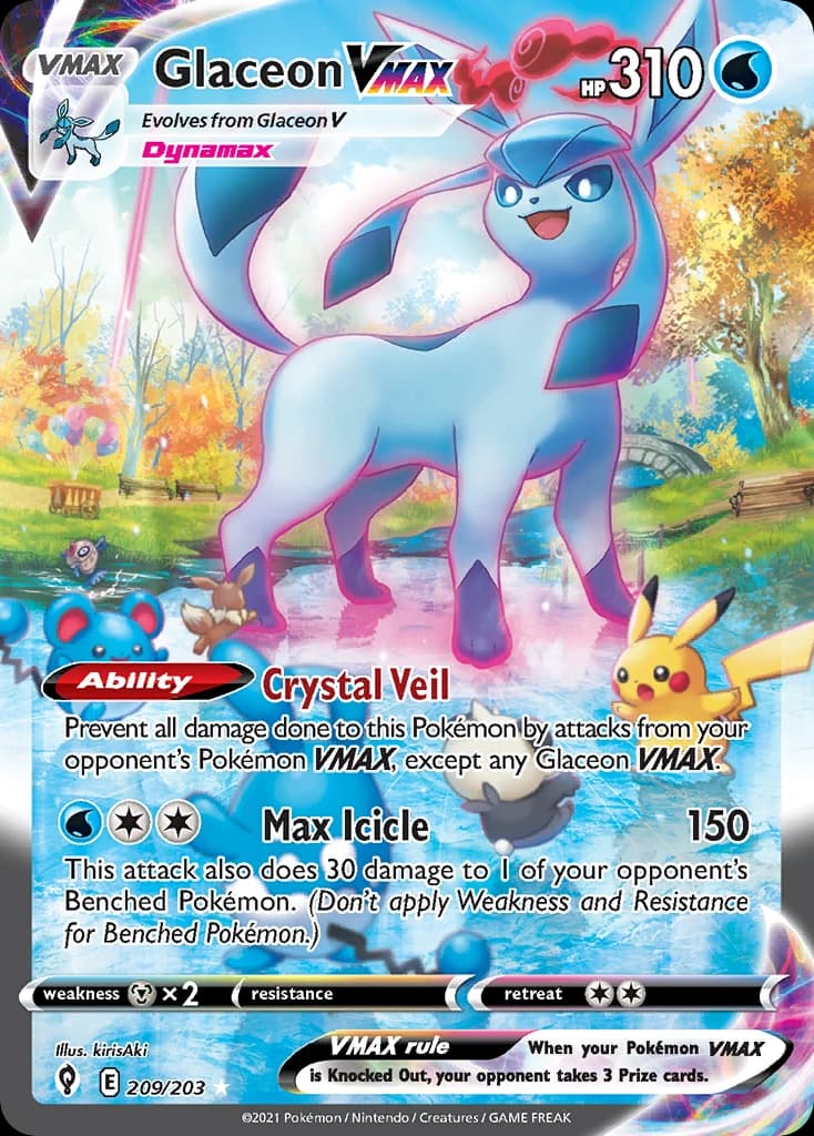 Glaceon VMAX (209)