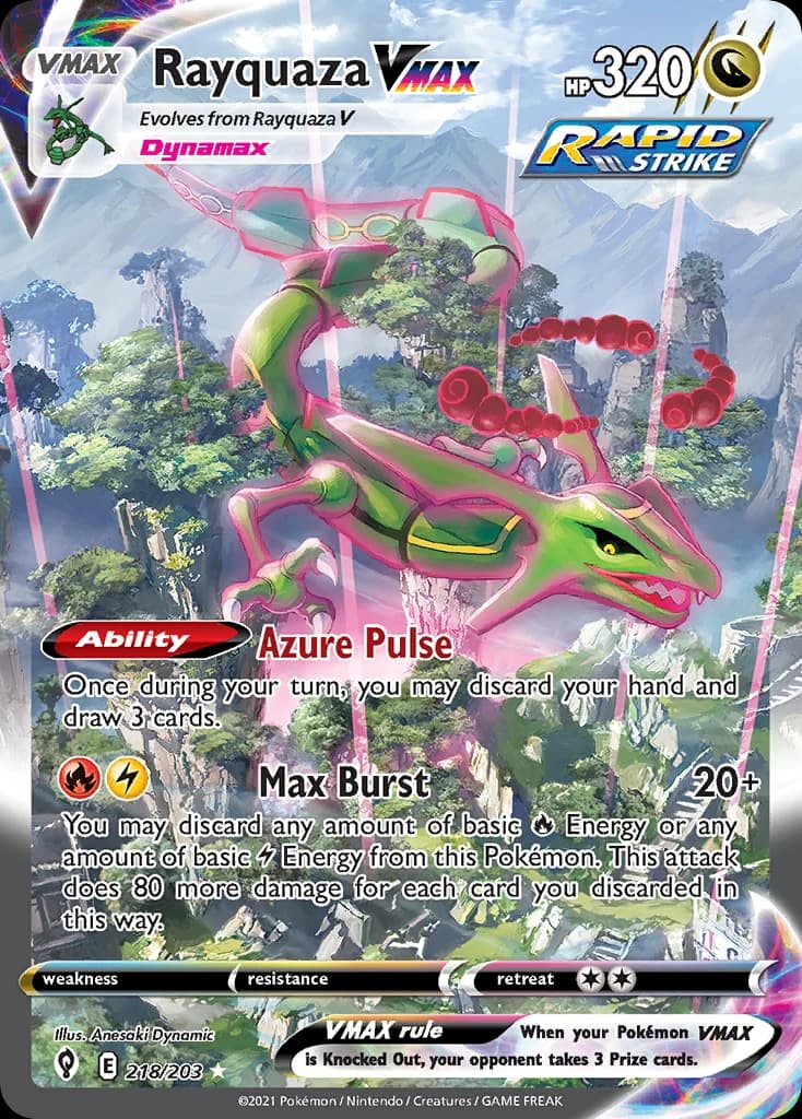 Rayquaza VMAX (218)