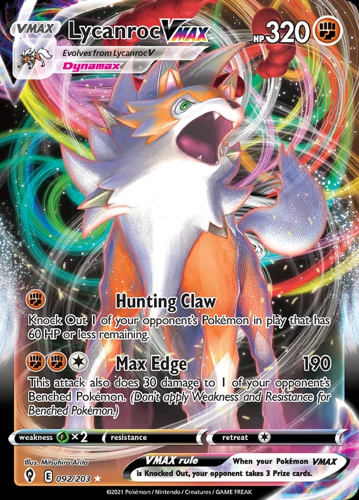 Lycanroc VMAX (92)