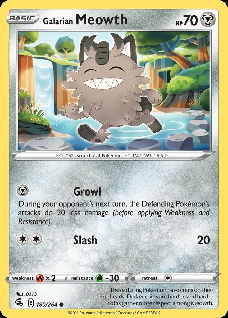 Galarian Meowth (180)