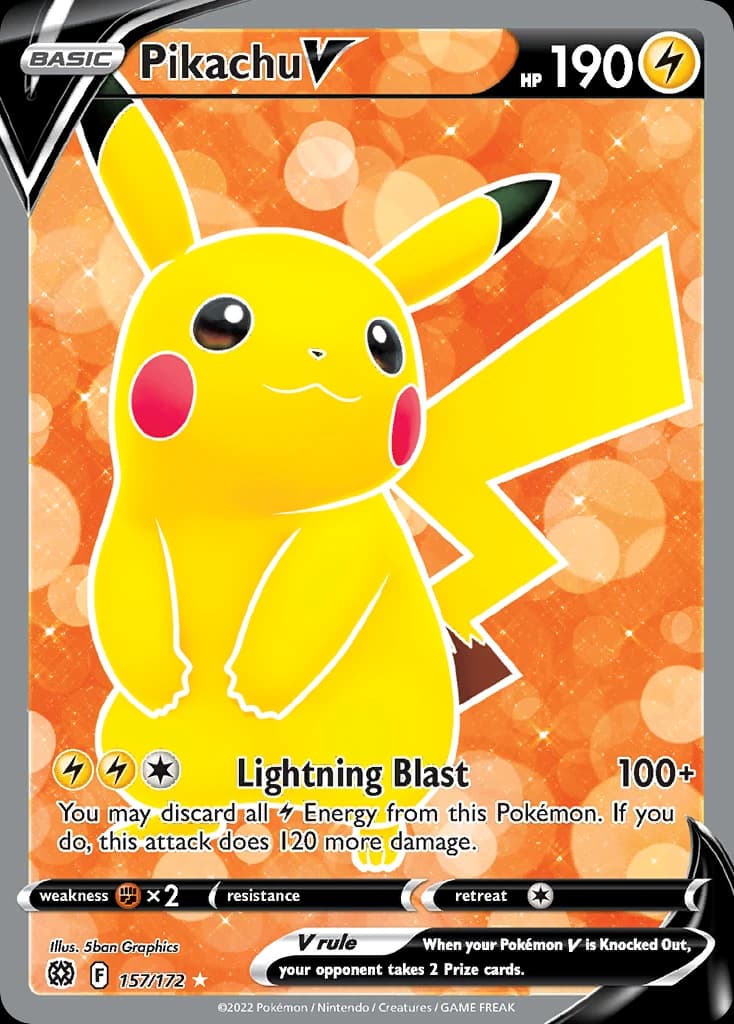 Pikachu V (157)