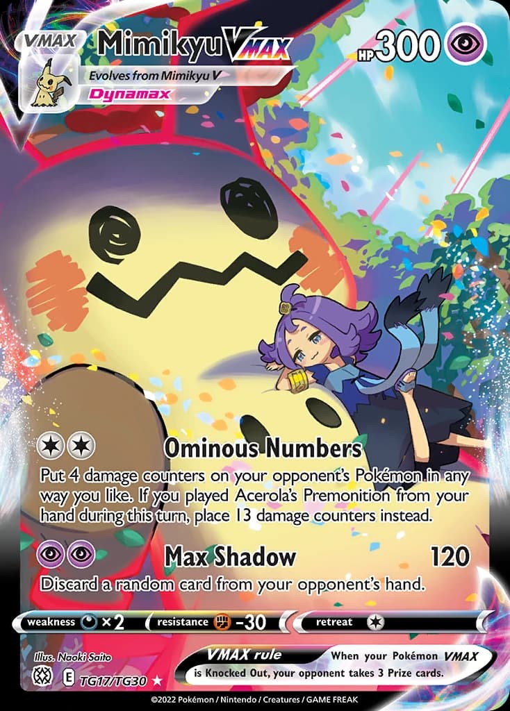 Mimikyu VMAX (TG17)