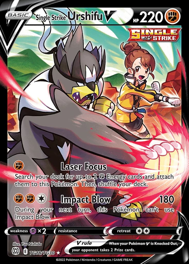 Single Strike Urshifu V (TG18)