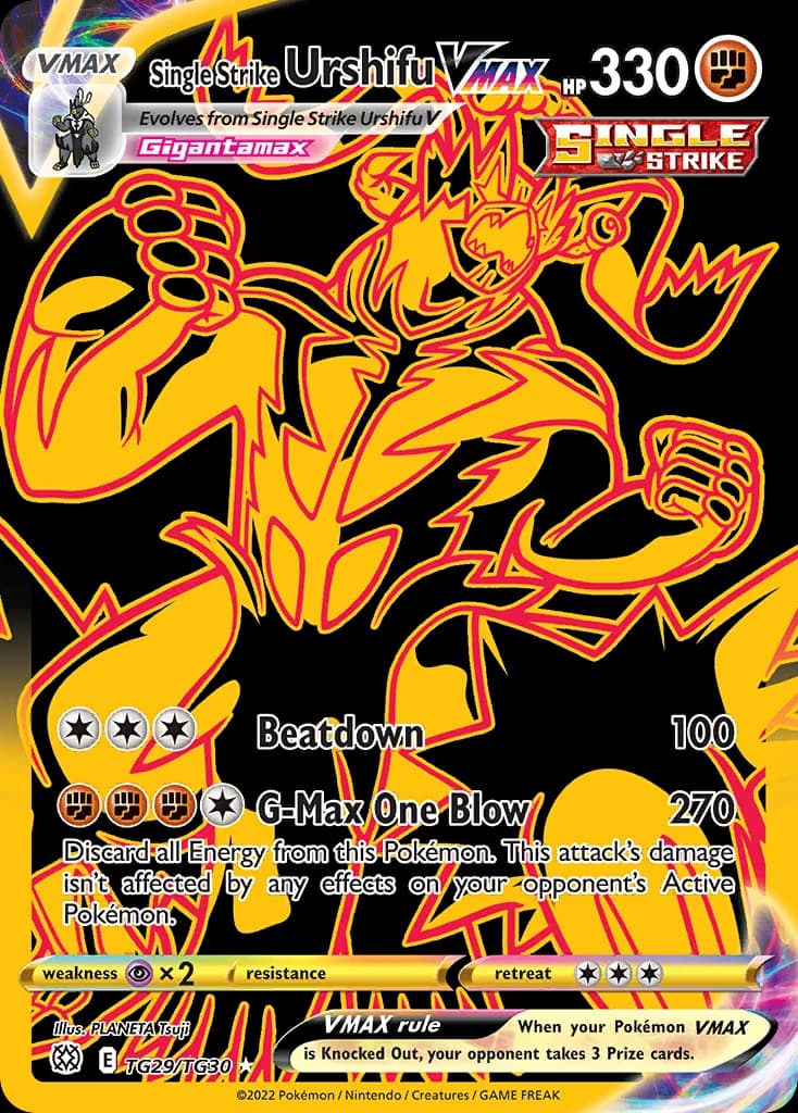Single Strike Urshifu VMAX (TG29)