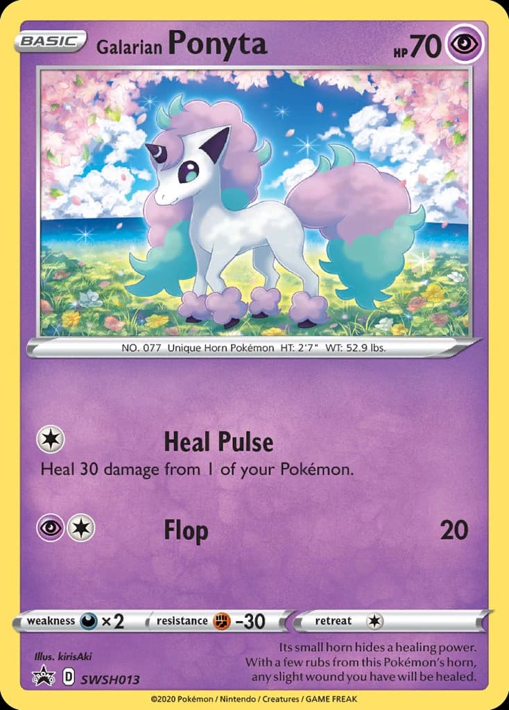 Galarian Ponyta (SWSH013)