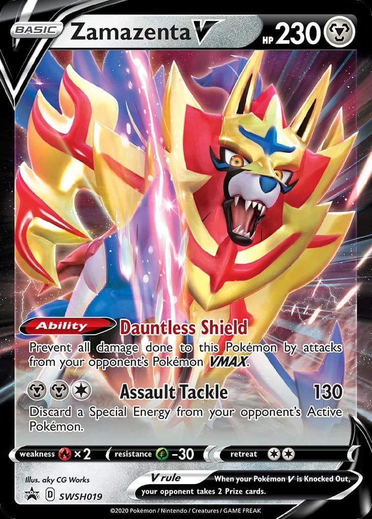 Zamazenta V (SWSH019)